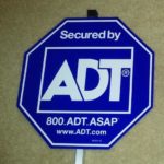 ADT Security Signs And Stickers giveaway