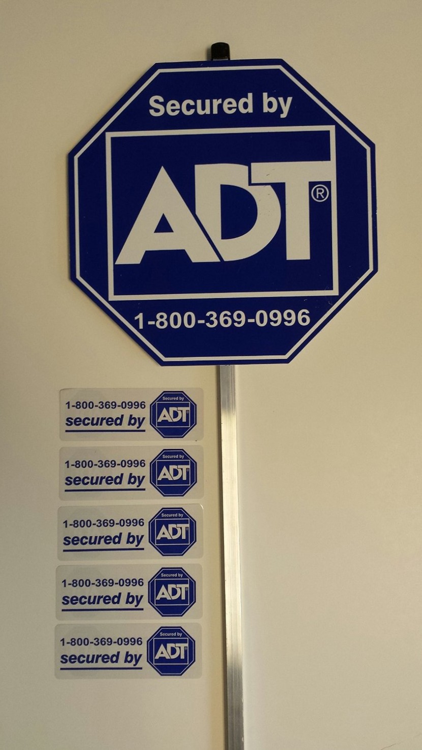 ADT Signs And Stickers Free Replacement